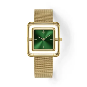 Umbra Emerald Watch - Gold